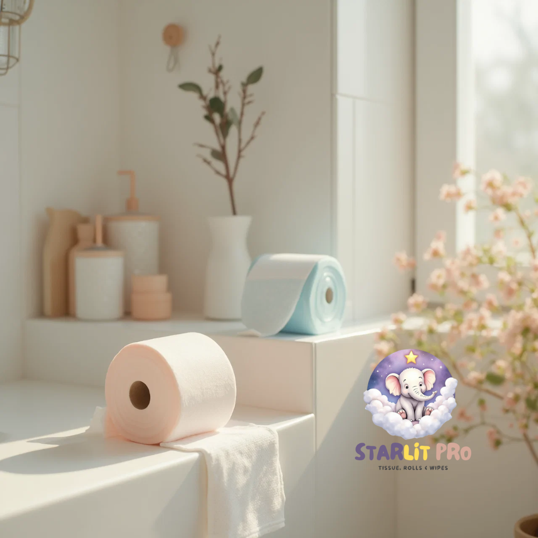 Bliss tissue Quilted 3 Ply Luxury Toilet & Bathroom Tissue 4 Rolls (1 Pack)