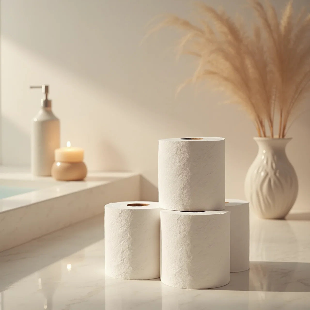 Bliss Quilted 3 Ply Luxury Toilet & Bathroom Tissue Multipack (4 rolls x 10 packs)